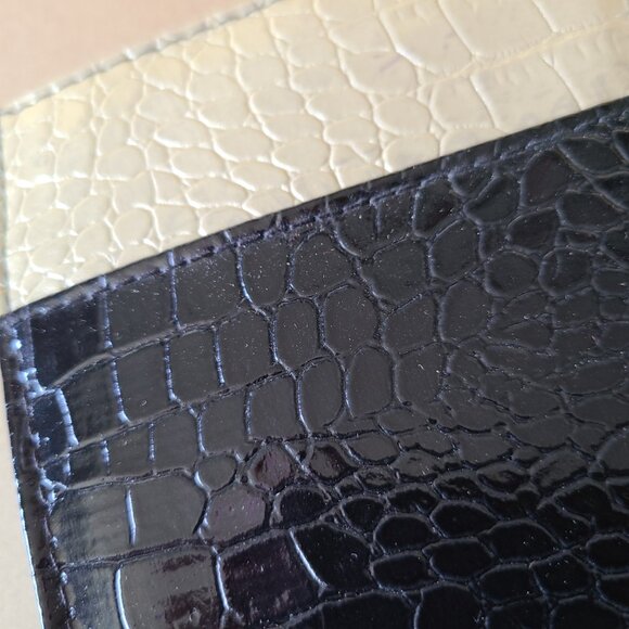 Giannini Dual Color Clutch Purse - Picture 3 of 6